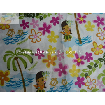 190T cartoons Printed Polyester Pongee Fabric For Umbrella